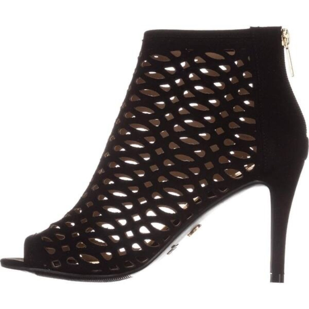 NWOT Thalia Sofia Peep Toe Fashion Ankle Boots